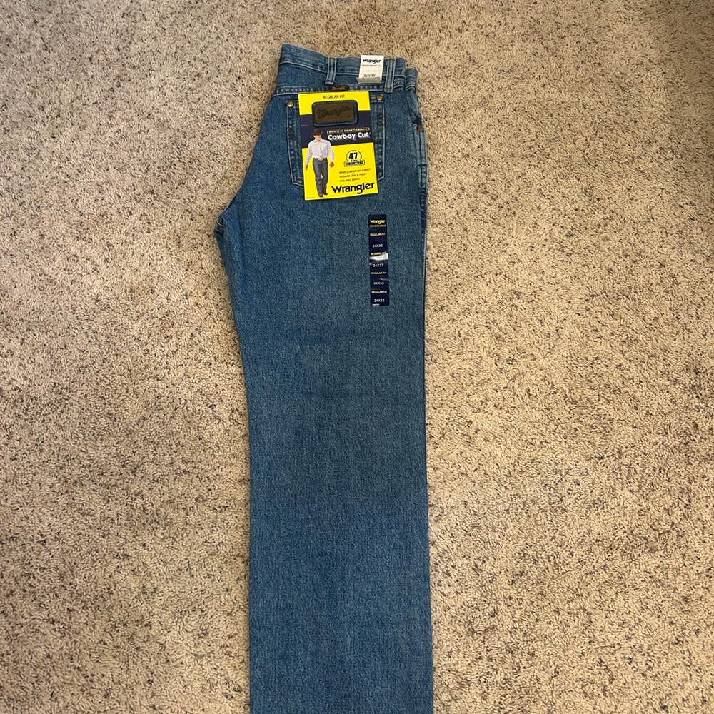 Wrangler Men's Blue Jeans
